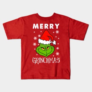 Merry grinchmas Kids T-Shirt